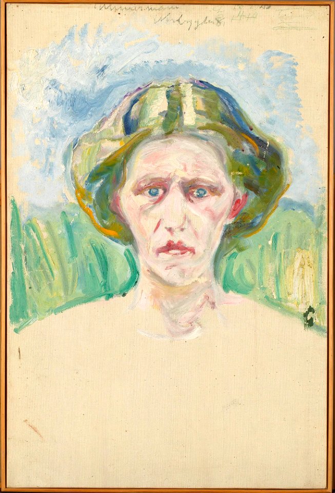 Edvard Munch - Alma Mater, Portrait Study - MM.M.00769 - Munch Museum