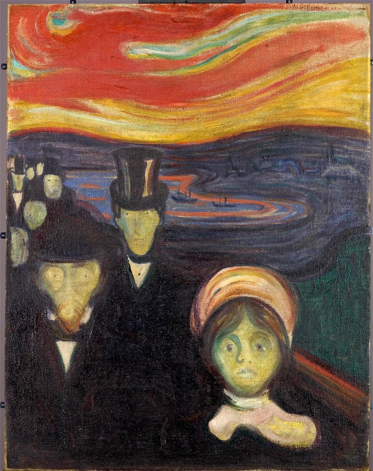 Edvard Munch - Anxiety - MM.M.00515 - Munch Museum