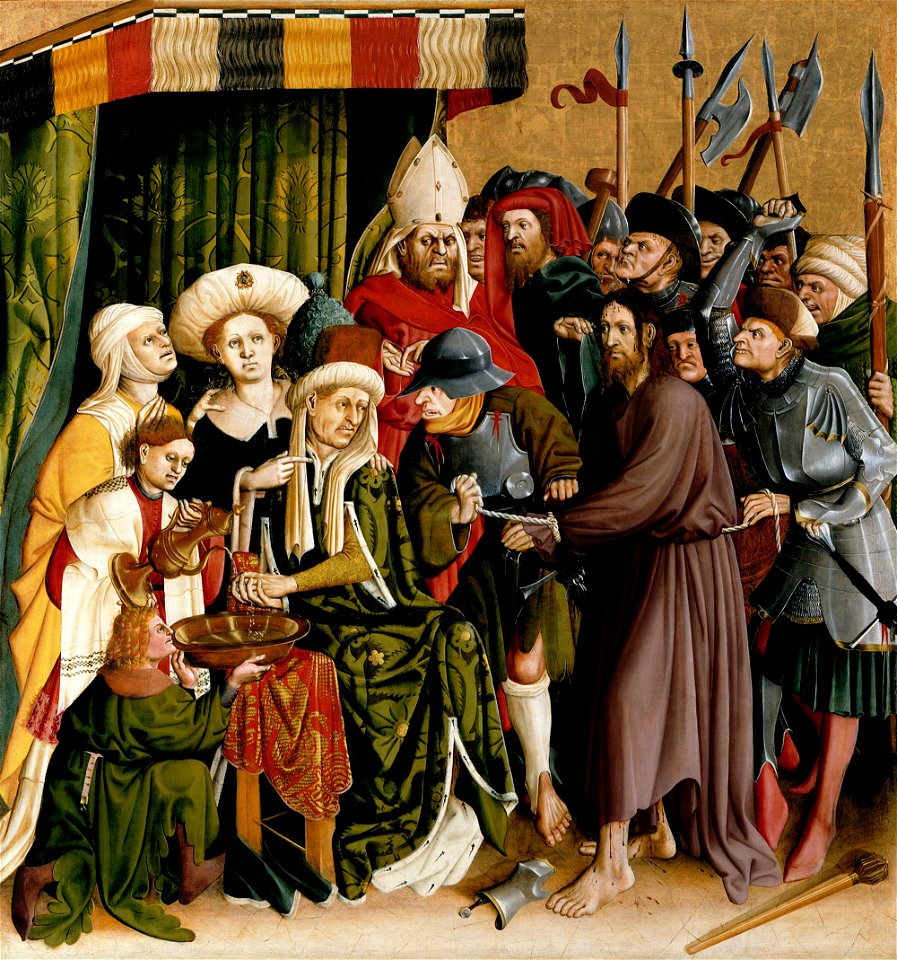 Hans Multscher - Flügel-Innenseite des Wurzacher Altars (rechts oben) - Google Art Project