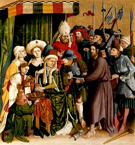 Hans Multscher - Flügel-Innenseite des Wurzacher Altars (rechts oben) - Google Art Project