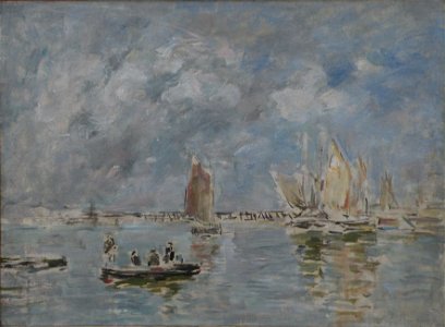 MuMA - Boudin - Barques et estacade