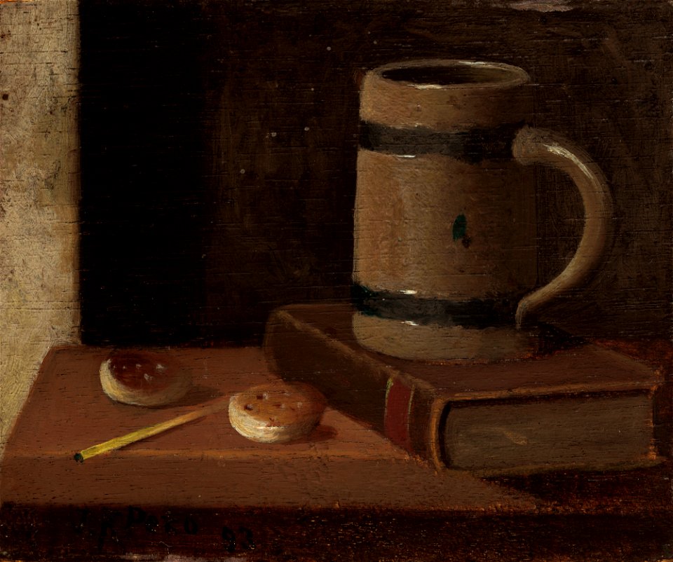 Mug, Book, Biscuits, and Match C16508