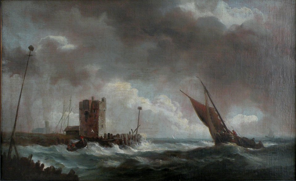 MuMA - Van de Velde - Mer agitée