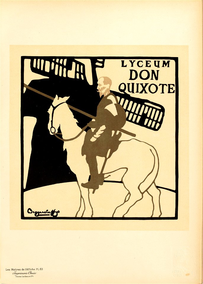 Maîtres de l'affiche V 2 - Pl 63 - Beggarstaffs