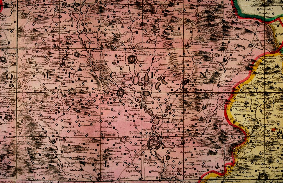 Mullerova mapa Moravy 07