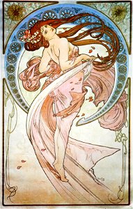 Mucha 1. Free illustration for personal and commercial use.