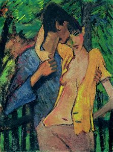Otto Mueller - Liebespaar (1919)