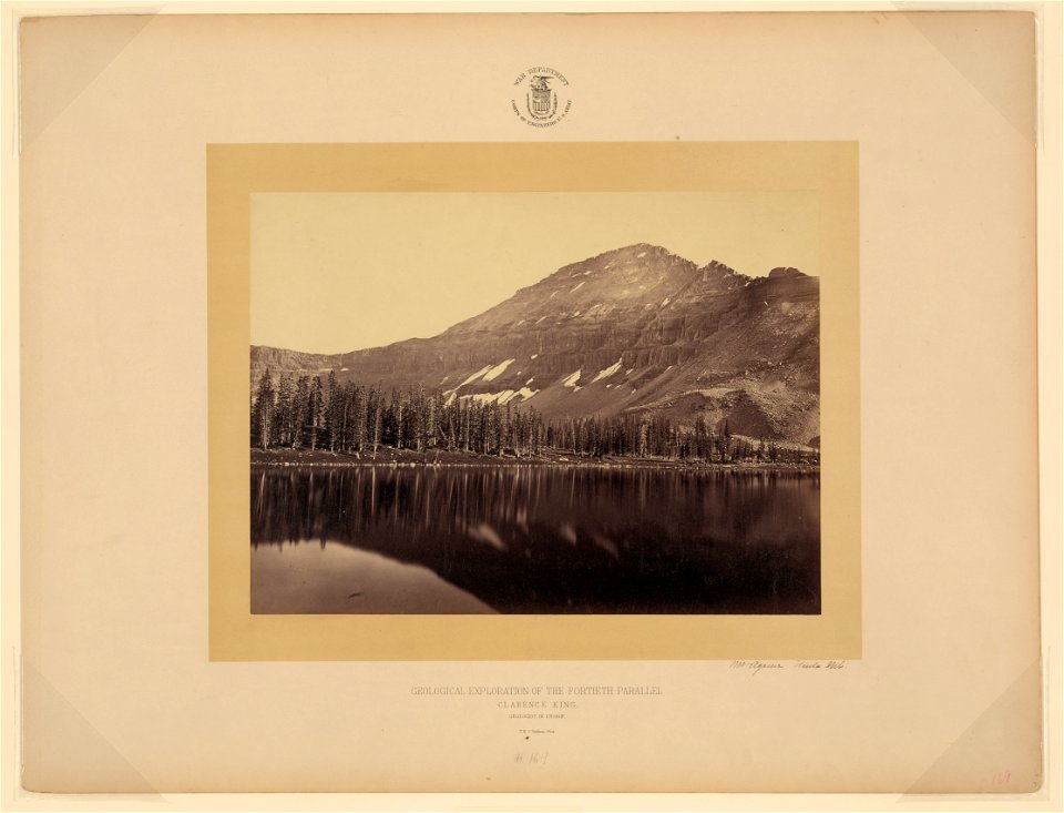 Mt. Agassiz, Uinta Mts. (Utah) - T. H. O'Sullivan, phot. LCCN2006685036