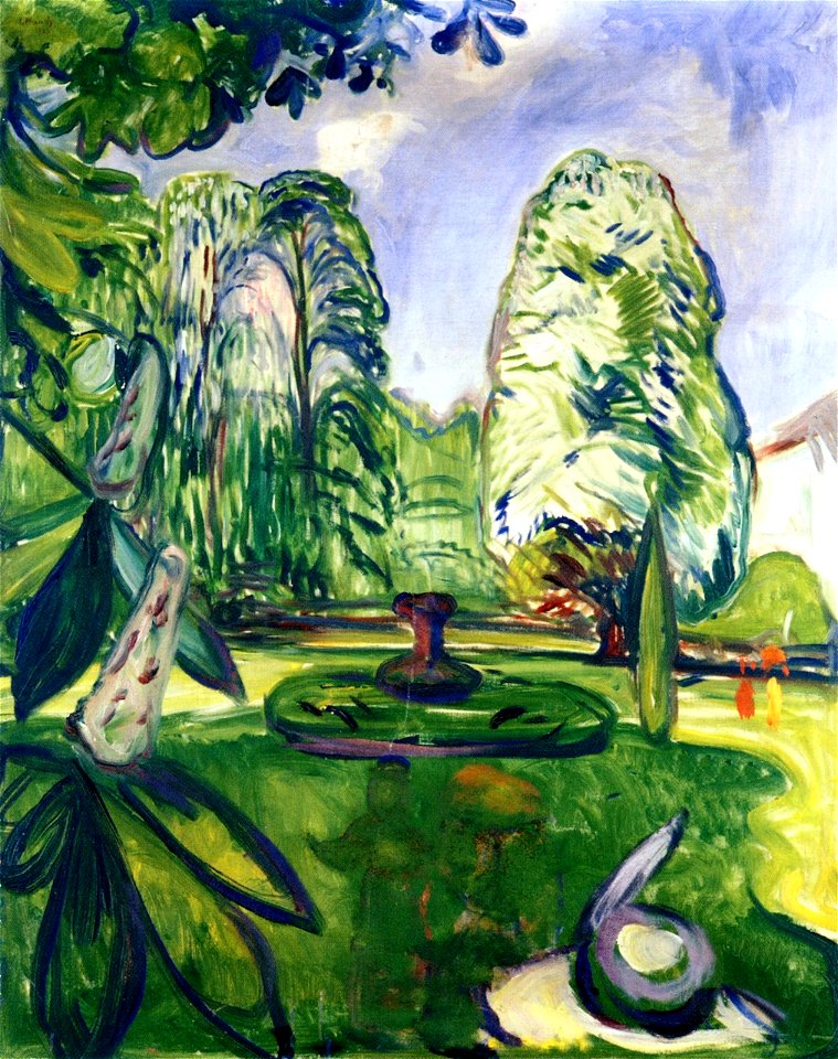 Edvard Munch - Chestnut Trees