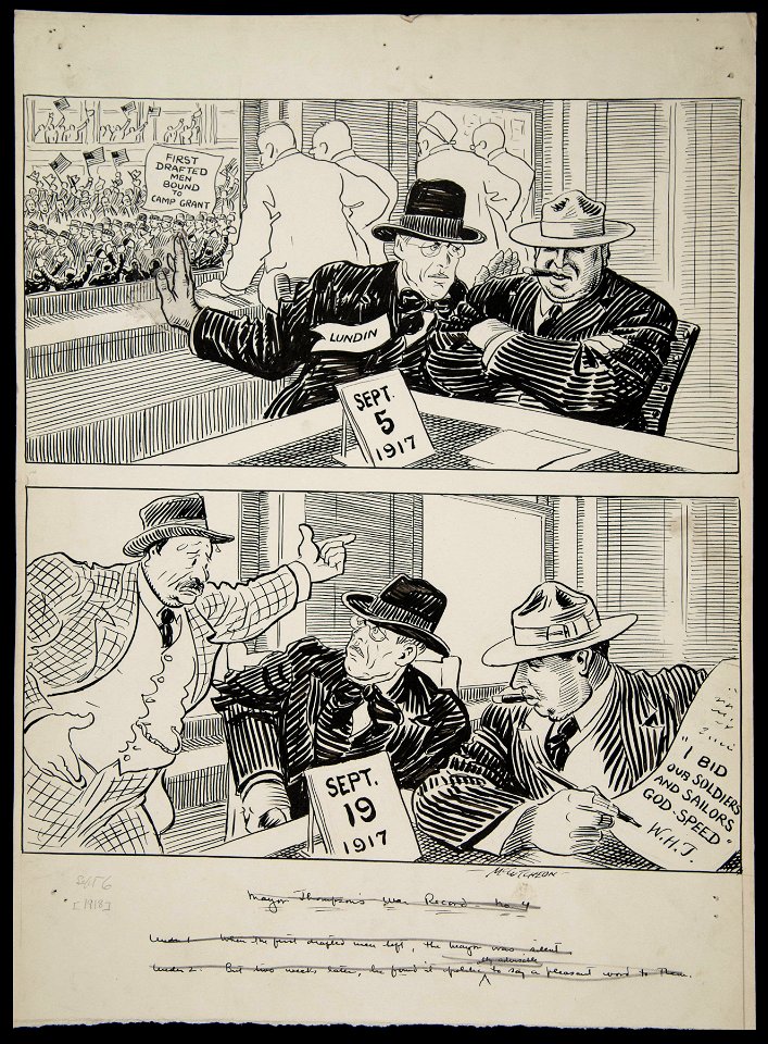 Mayor Thompson's war record - no. 4, September 6, 1918 (NBY 5549)