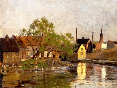 Edvard Munch - Akerselva