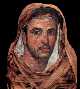Mummy Portrait of a Man - Google Art Project