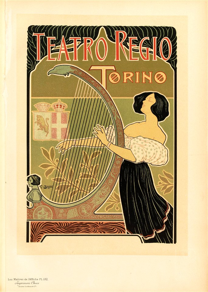 Maîtres de l'affiche V 4 - Pl 192 - G. Boano