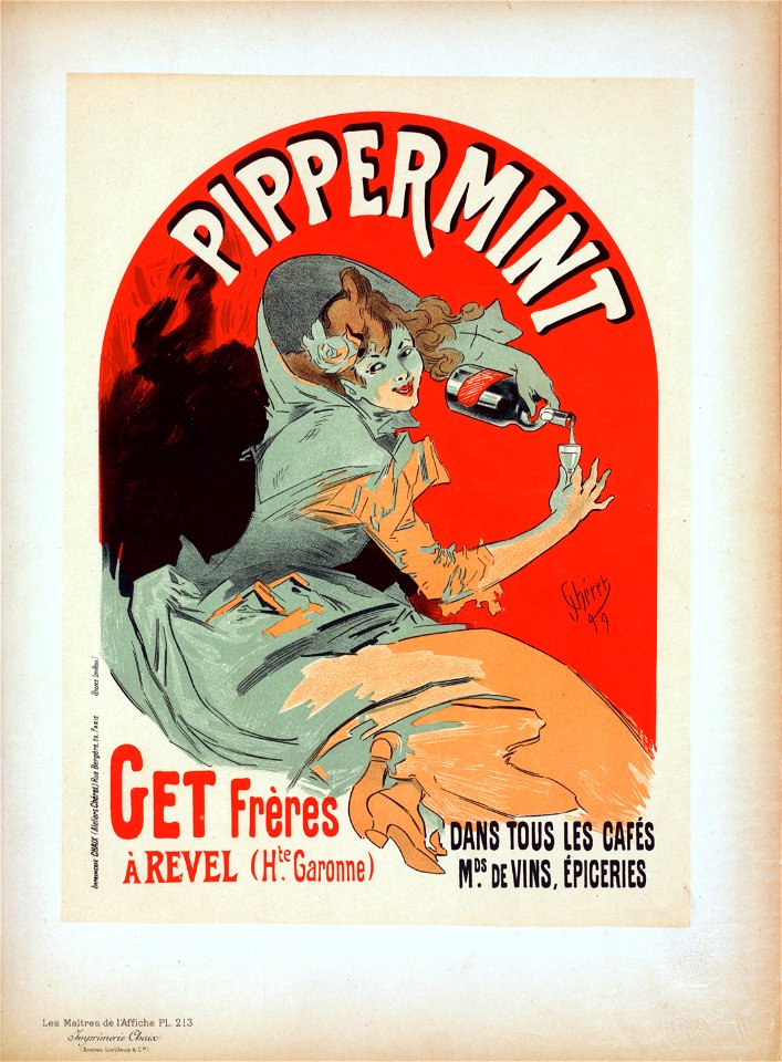 Maîtres de l'affiche vol 5 - Pl 213 - Jules Chéret