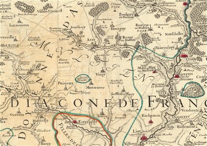 Multien partiel en 1717