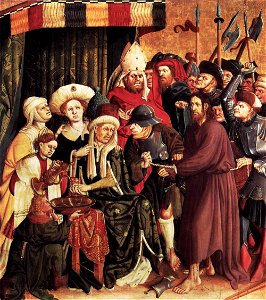 Hans Multscher - Christ before Pilate - WGA16324