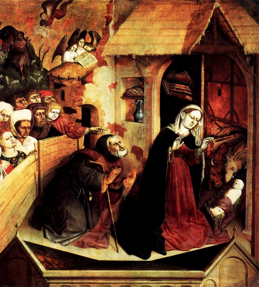 Hans Multscher - The Birth of Christ - WGA16329