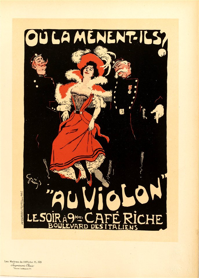 Maîtres de l'affiche V 3 - Pl 103 - Grun