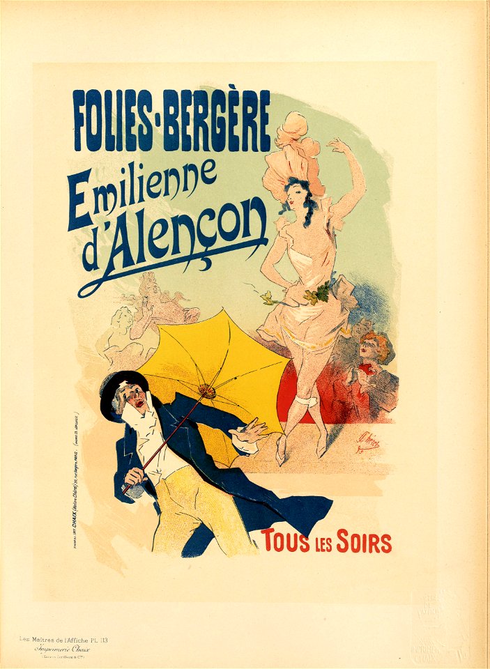 Maîtres de l'affiche V 3 - Pl 113 - Jules Chéret