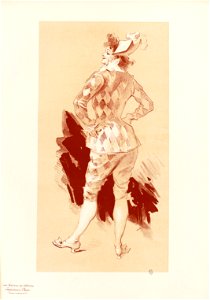 Maîtres de l'affiche V 1 - Dessin originel - Jules Chéret b