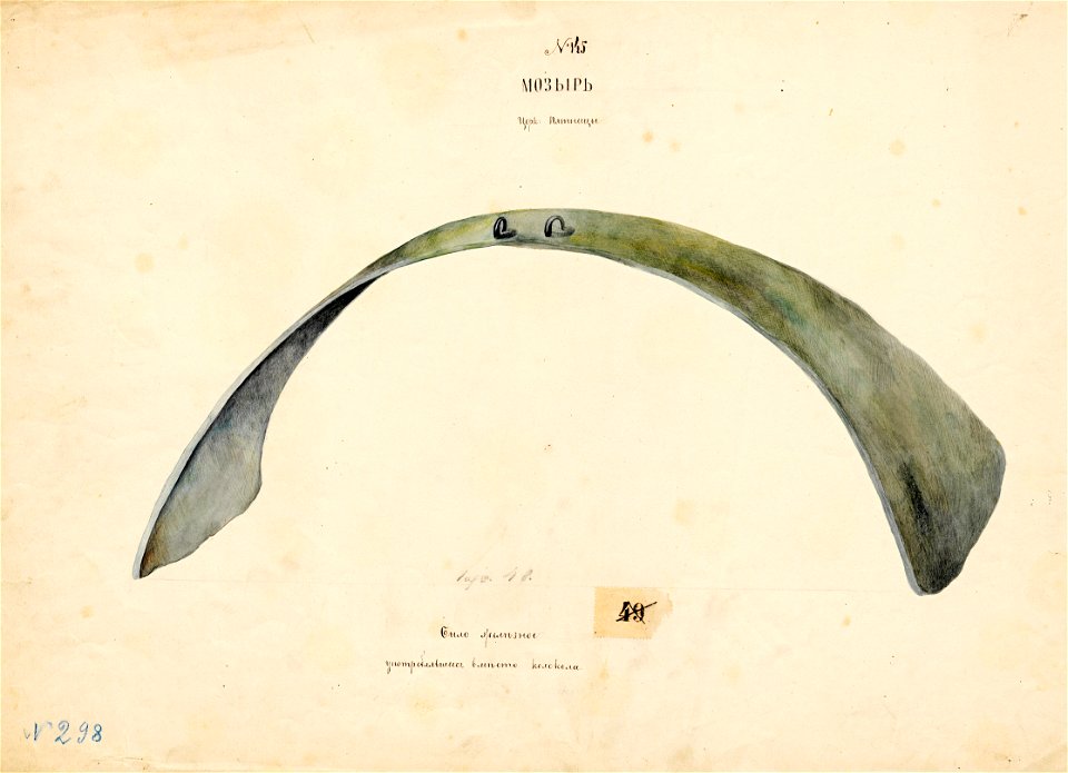 Mazyr, Piatnickaja. Мазыр, Пятніцкая (D. Strukov, 1864-67)