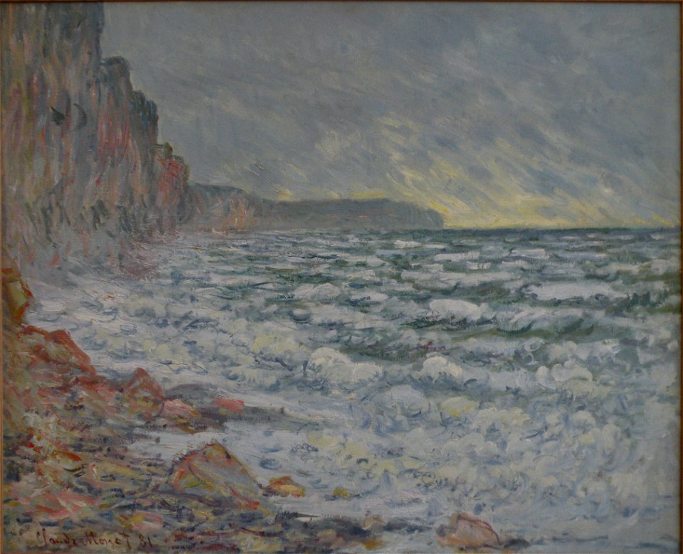 MuMA - Monet - Fécamp, bord de mer