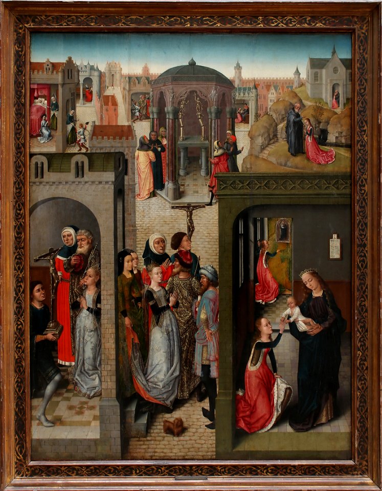 Maître de la légende de Sainte-Catherine - Scènes de la légende de Sainte Catherine