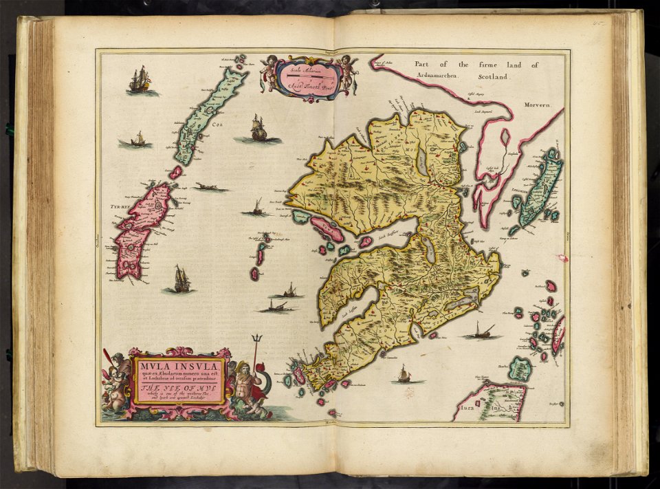 Mula Insula by Blaeu 1665