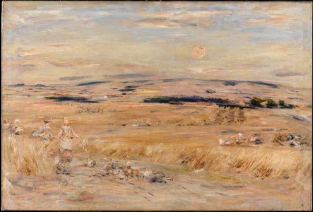 William McTaggart (1835-1910) - The Harvest Moon - N04701 - National Gallery. Free illustration for personal and commercial use.