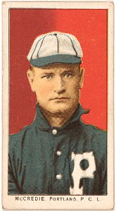 McCredie, Portland Team, baseball card portrait LCCN2007685576