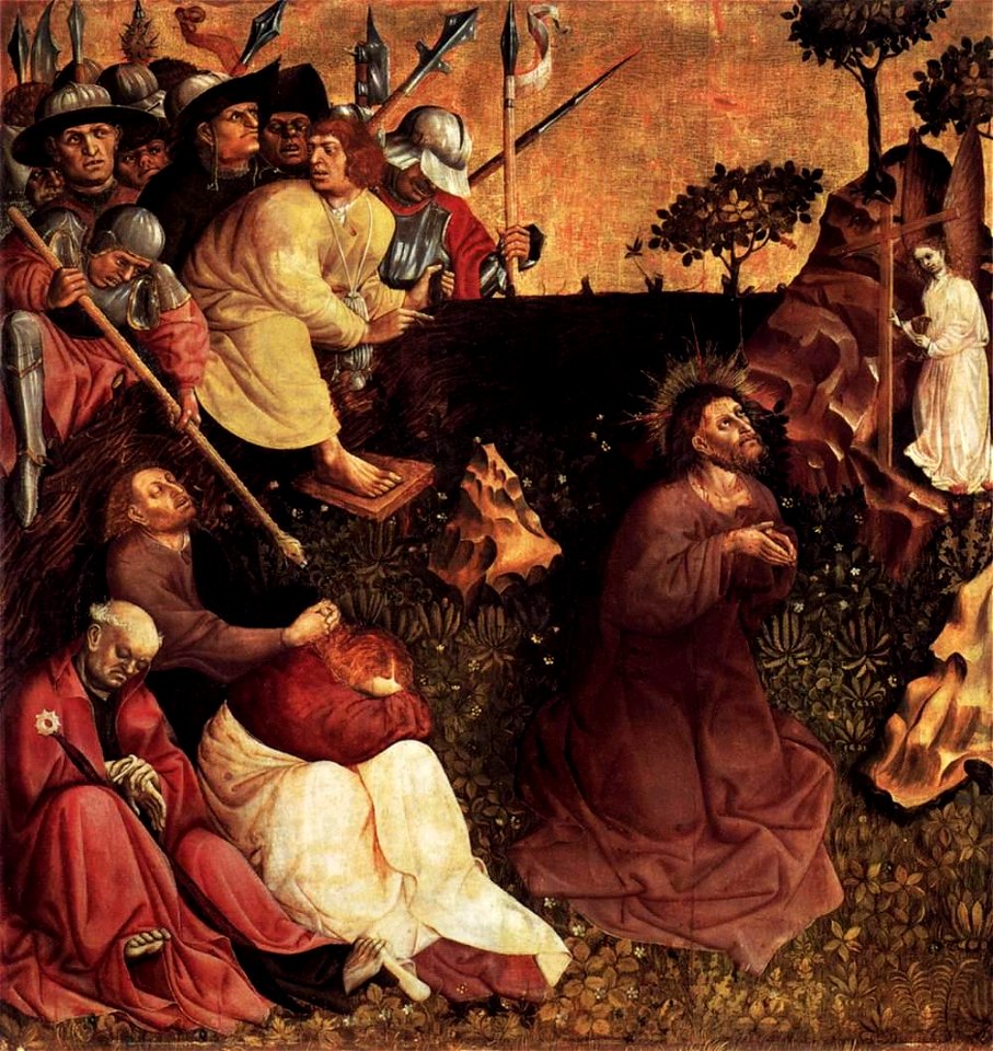 Hans Multscher - Prayer on the Mount of Olives - WGA16323