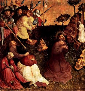 Hans Multscher - Prayer on the Mount of Olives - WGA16323