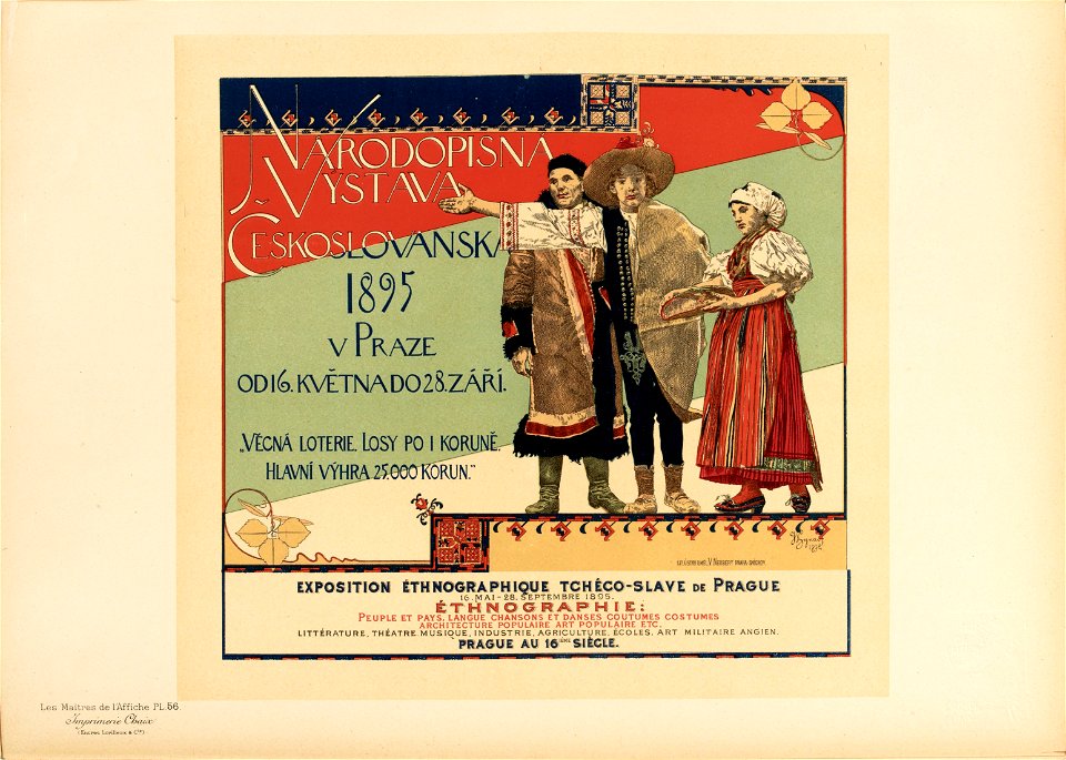 Maîtres de l'affiche V 2 - Pl 56 - Vojtěch Hynais