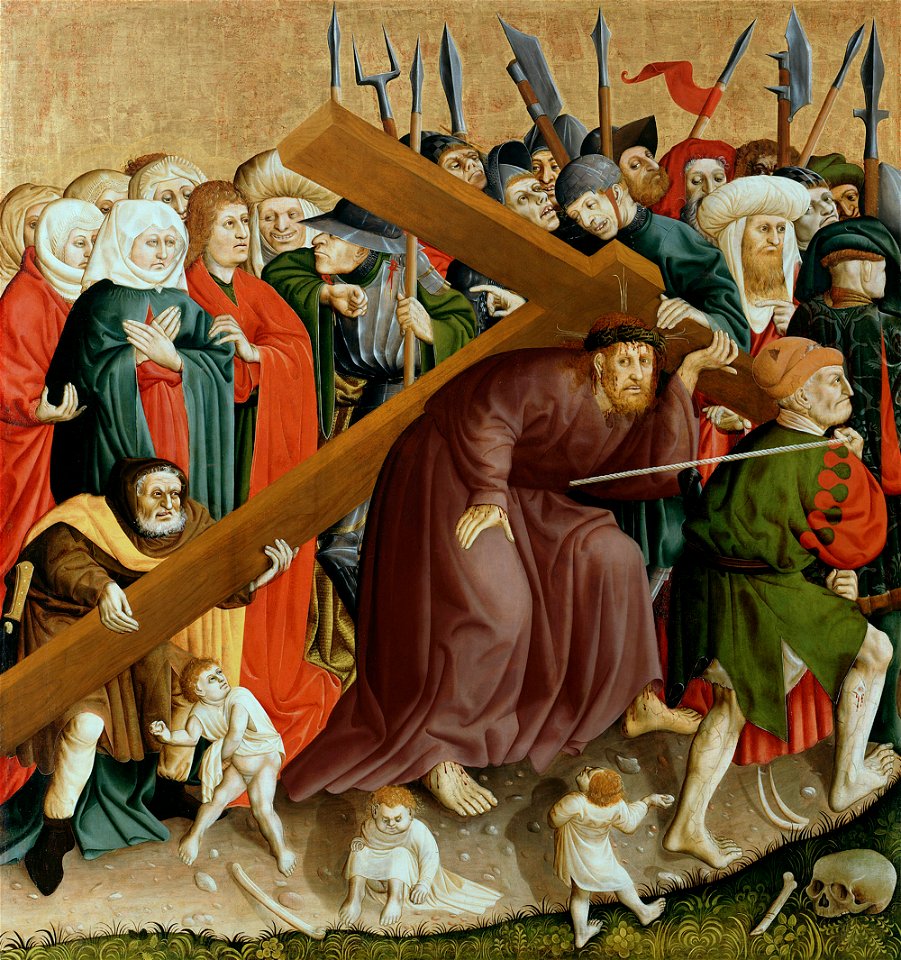 Hans Multscher - Flügel-Innenseite des Wurzacher Altars (links unten) - Google Art Project