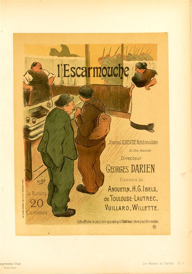 Maîtres de l'affiche V 1 - Pl 06 - H. G. Ibels