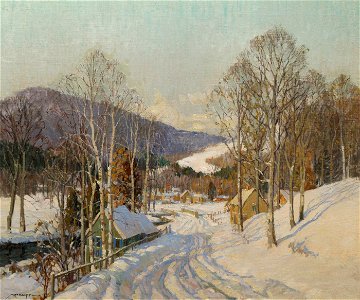 February Morning by Frederick John Mulhaupt