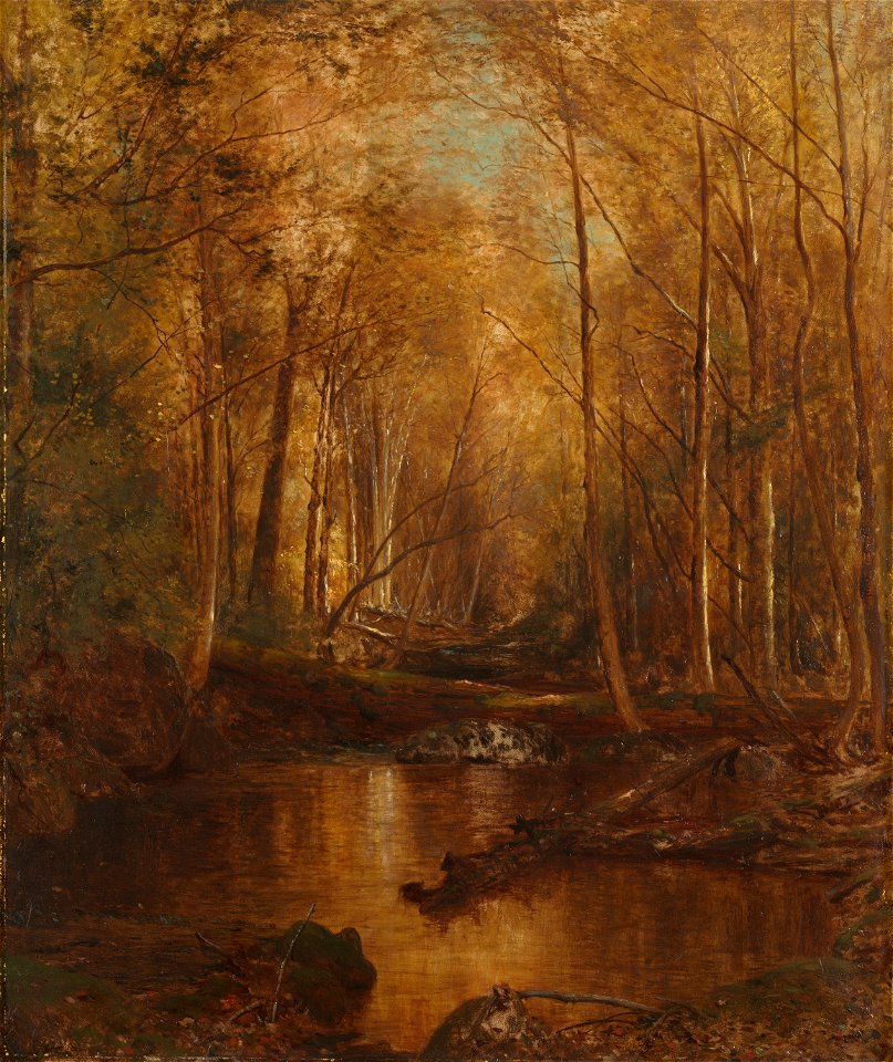 Jervis McEntee - Autumn in the Catskills - 430.1915 - Cleveland Museum of Art