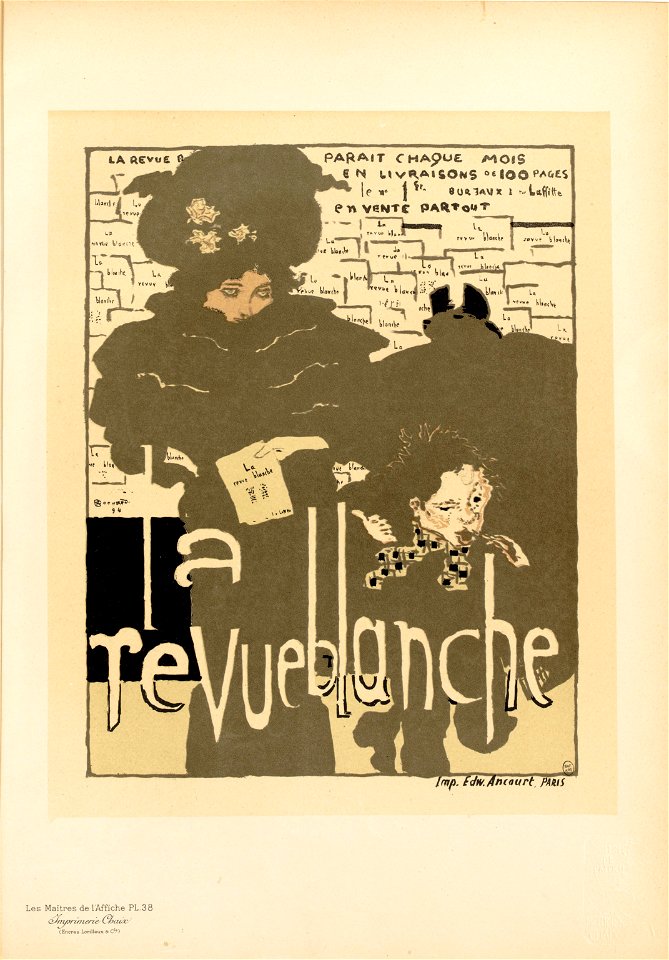 Maîtres de l'affiche V 1 - Pl 38 - Pierre Bonnard