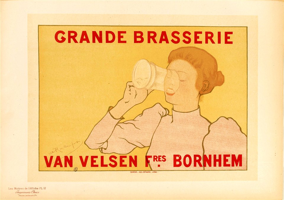 Maîtres de l'affiche V 1 - Pl 12 - Armand Rassenfosse