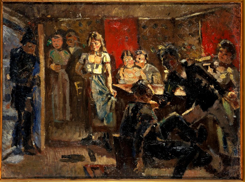 Edvard Munch - Dive at Vaterland - MM.M.00628 - Munch Museum