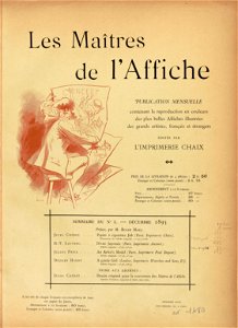 Maîtres de l'affiche V 1 - Contents