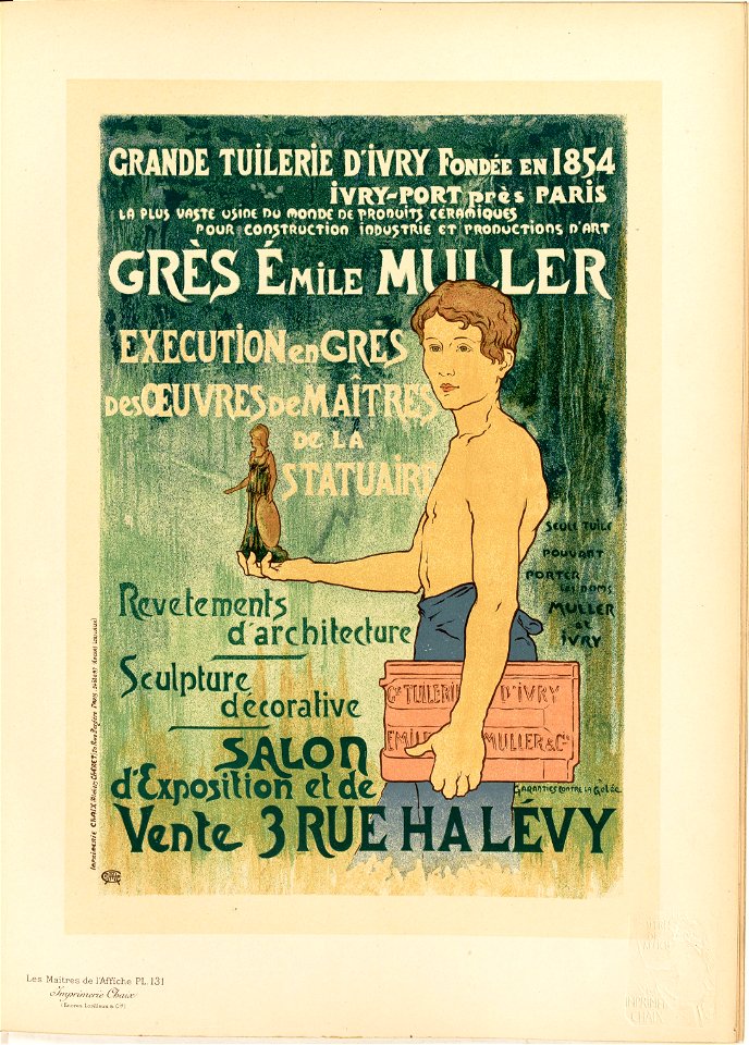 Maîtres de l'affiche V 3 - Pl 131 - Alex Charpentier
