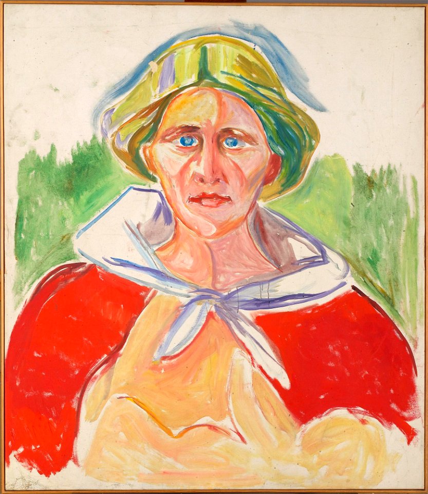 Edvard Munch - Alma Mater, Portrait Study - MM.M.00794 - Munch Museum