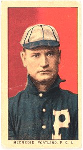 McCredie, Portland Team, baseball card portrait LCCN2008677310