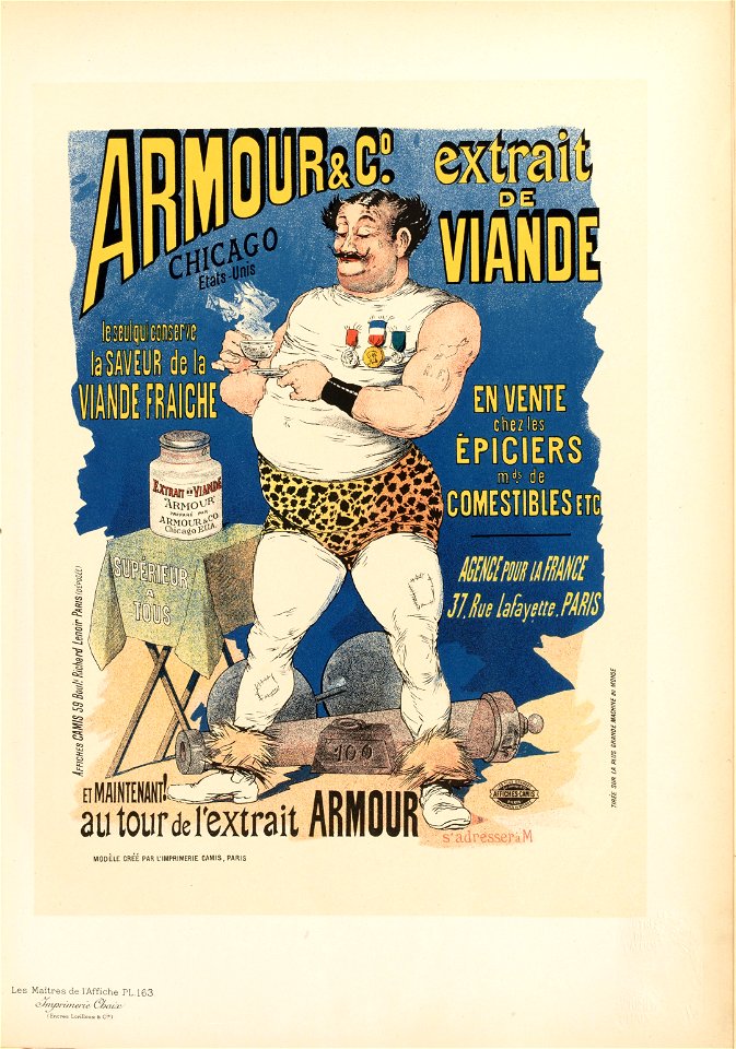 Maîtres de l'affiche V 4 - Pl 163 - Guillaume