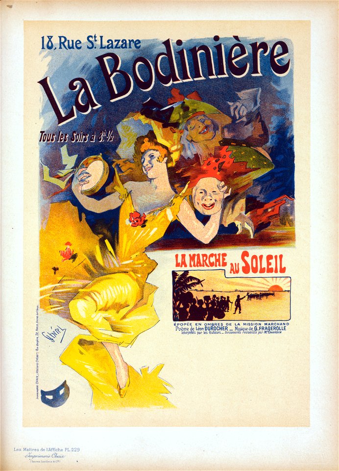 Maîtres de l'affiche vol 5 - Pl 229 - Jules Chéret