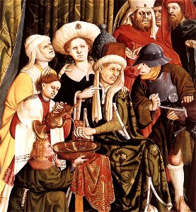 Hans Multscher - Christ before Pilate (detail) - WGA16325