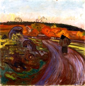 Edvard Munch - Autumn Rain