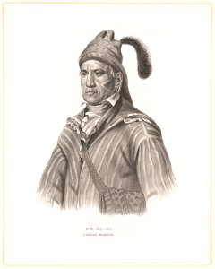 Me-Na-Wa. A Creek warrior LCCN2013645346