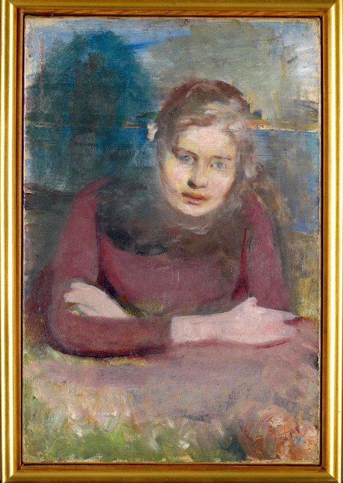 Edvard Munch - Aasta Carlsen - MM.M.00640 - Munch Museum